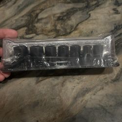 Snap On Impact Sockets, 12 Point MM Shallow 