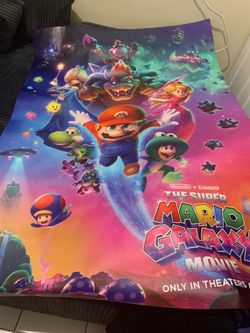 Mario Galaxy Movie Poster