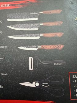 6 piece knife set New