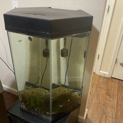 Fish Tank With Stand  30 Gallons