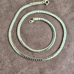 Gold Plated Heavy Chain, 20 Inches