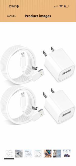 iPhone charger