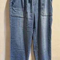 Time And Tru Soft Jean Joggers 