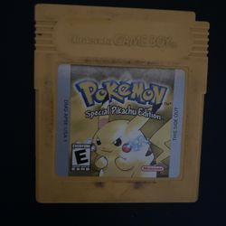 Pokemon Gameboy Yellow Version