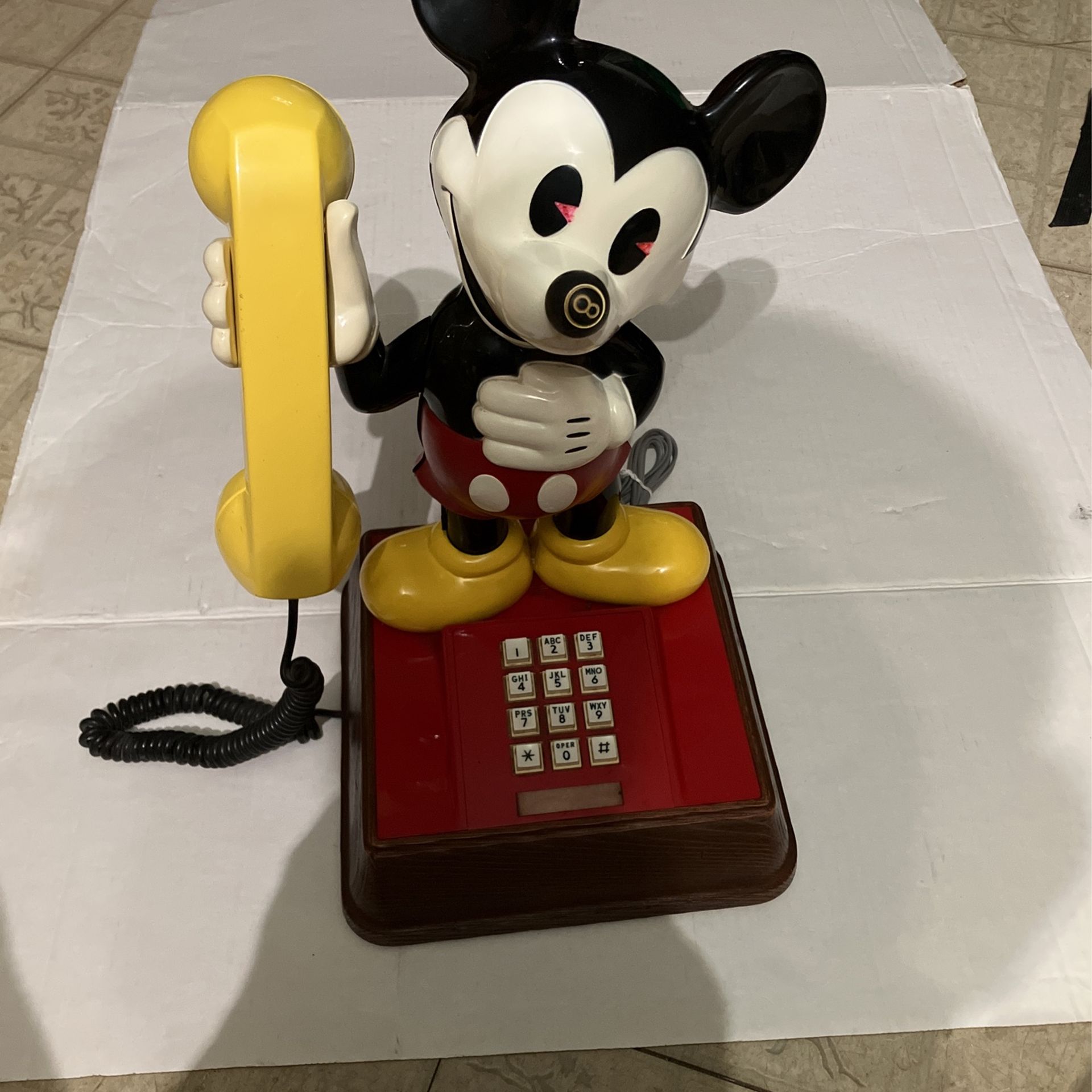 Walt Disney Mickey Mouse Phone
