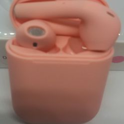 Pink 5.0 Easy Connect Wireless Earbuds 