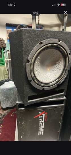 12inch  single subwoofer box!