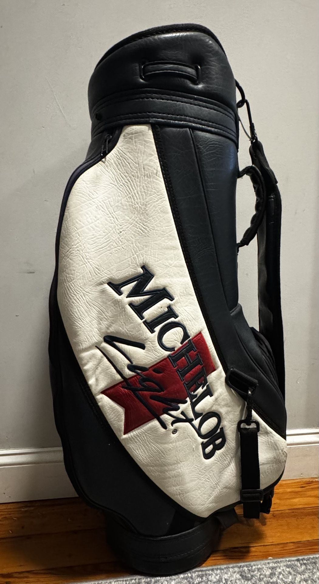 Burton Michelob Light Golf Bag (with Clubs Last Picture)