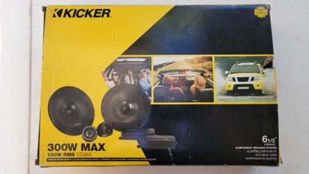 Kicker 6 and 1/2 with tweeters