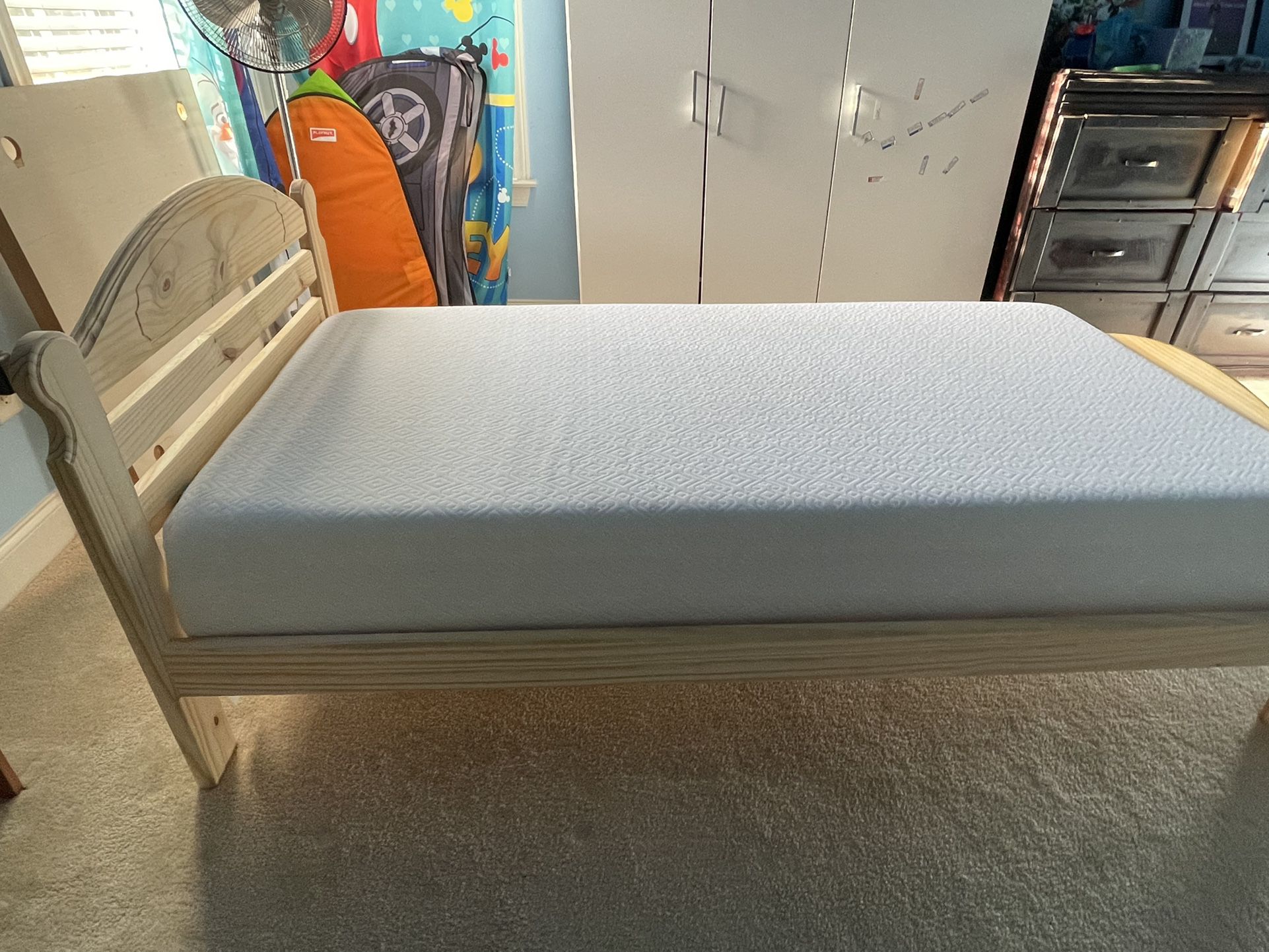 Single/ Twin Bed Frame and Mattress