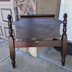 Mid century solid mahogany