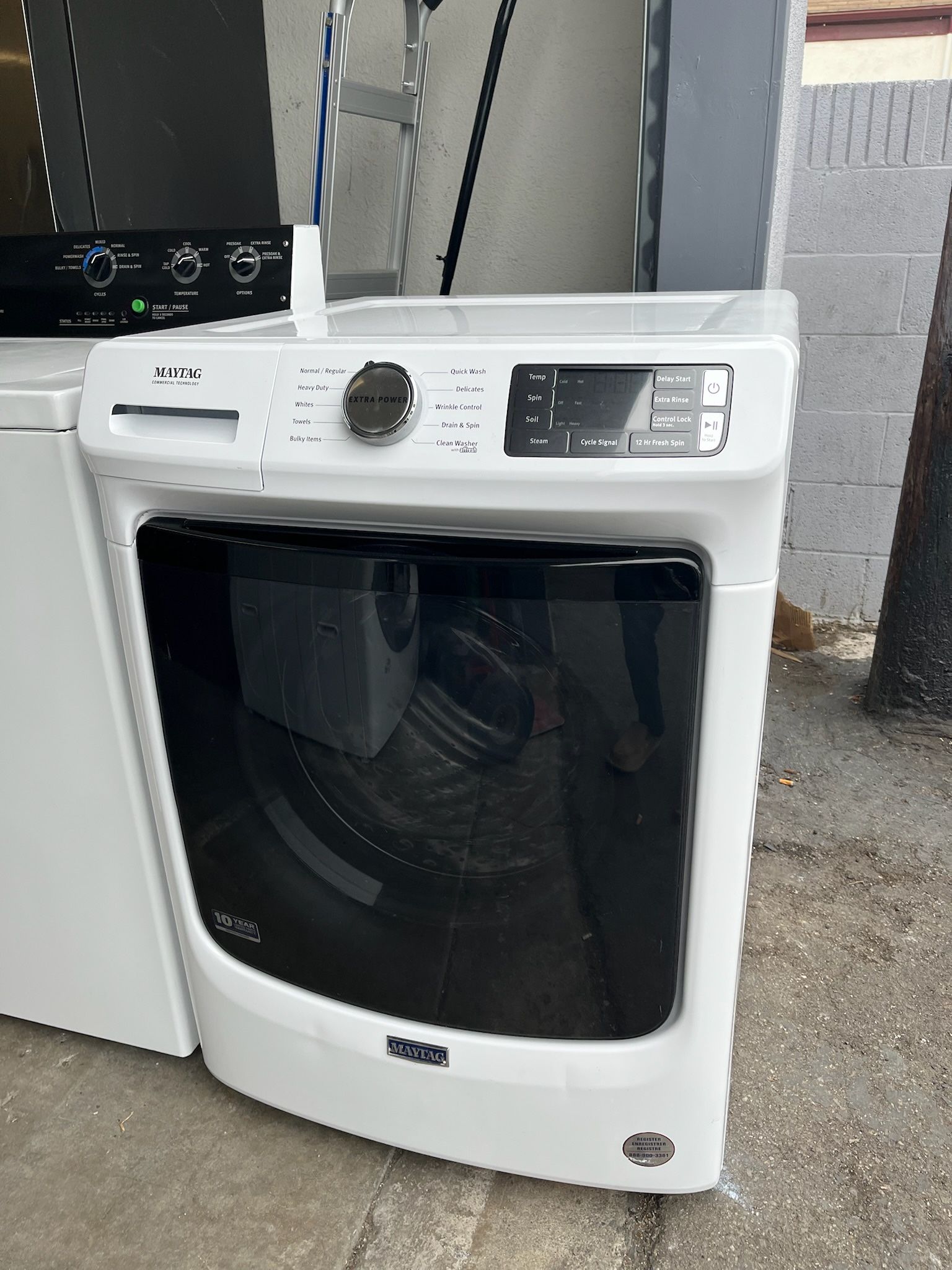 Used Maytag Washer with Big Capacity Front Load