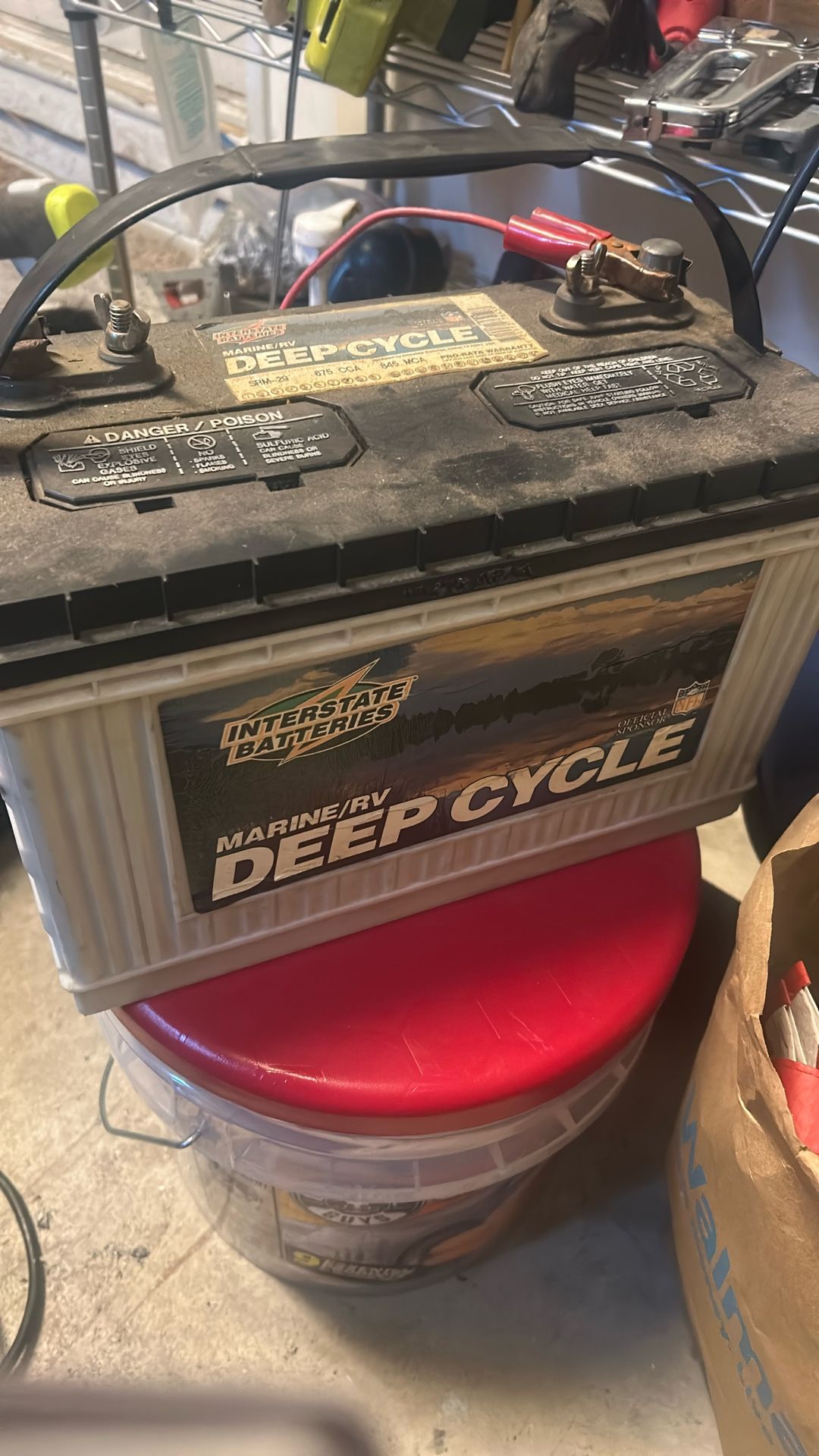 Interstate Deep Cycle Marine / RV Battery