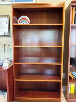 3 bookshelves