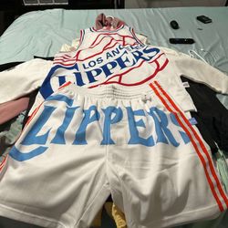 Clippers Jersey And Shorts
