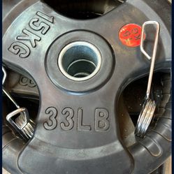 $120 Weights Plate 15kg 33lb