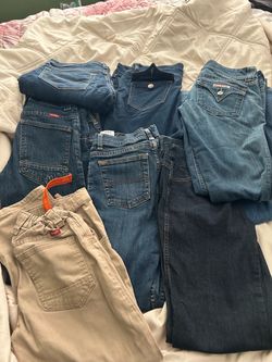 Girls and boys jeans lot
