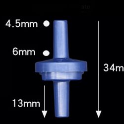 Non-Return One Way Check Valve Air Pump Stop Fish Tank Aquarium Airline 3mm-12mm