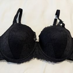 Victoria’s Secret Pink Black Bra 42B