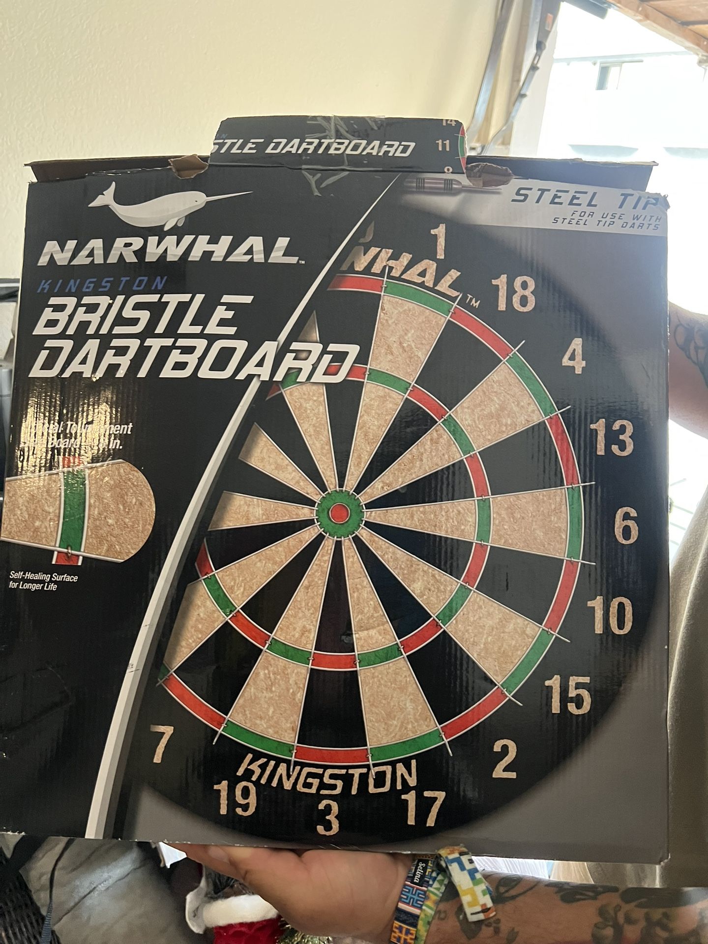 Narwhal Dart Board