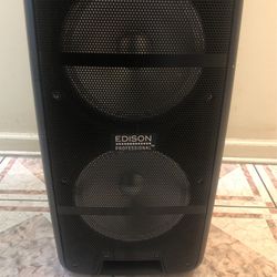 Edison 10” Sub Bass N Tweeters Professional Sound System 