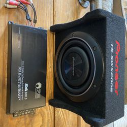 Pioneer Sub & RE Audio Amplifier