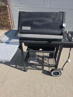 Weber expensive Barbue 499 clean Works new parts extra table