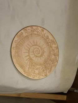 Nautilus Wood Carving
