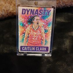 CUSTOM CAITLIN CLARK TRADING CARD RAINBOW SPARKLE 