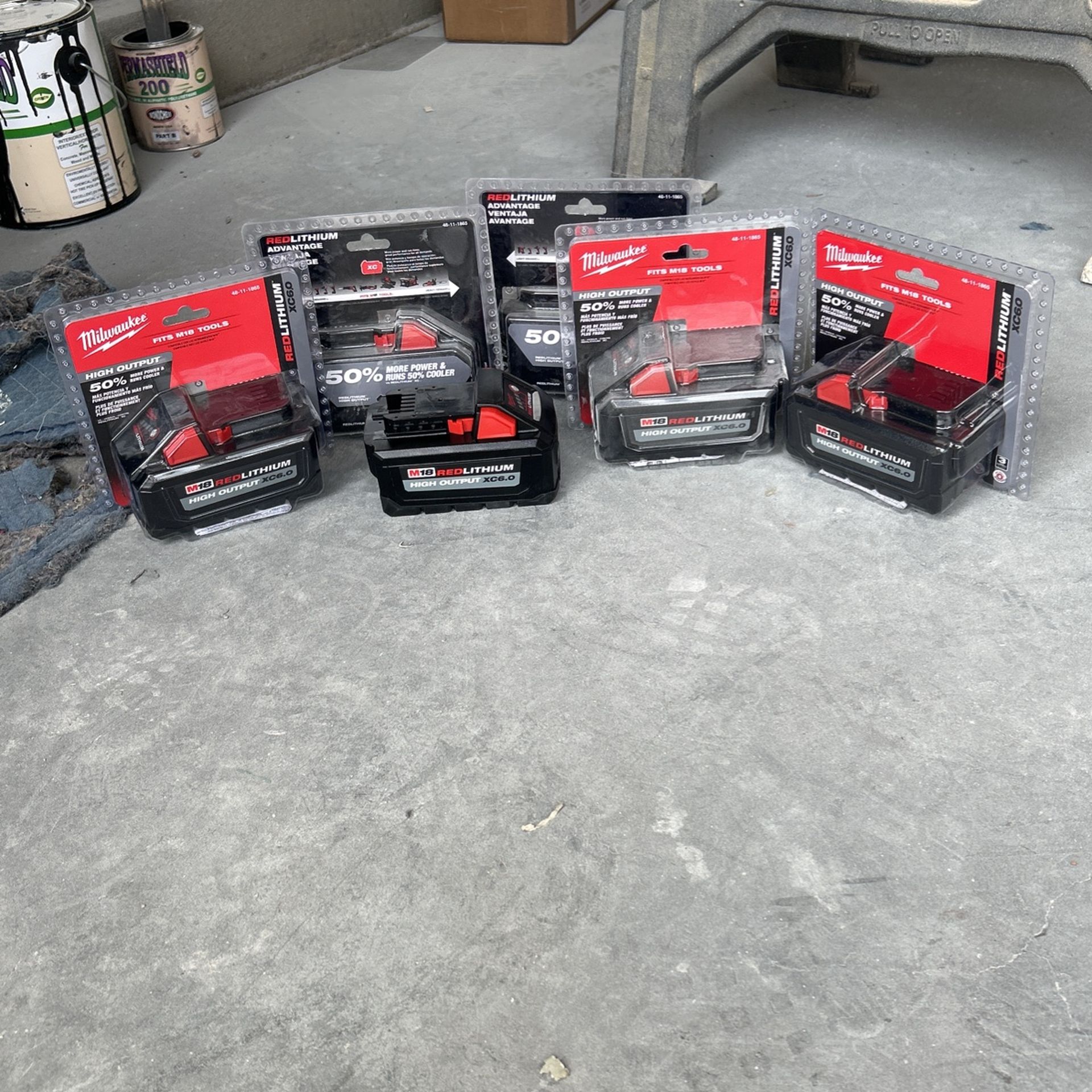 milwaukee battery’s 6.0 brand new