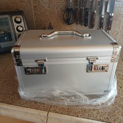 Lock Box ~ Aluminum ~ Lightweight ~13.4"D x 8.2"W x 7.6"H