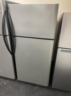 Frigidaire Top Freezer Refrigerator – Stainless, Two-Door