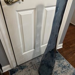 Large Blue Vase Decor 