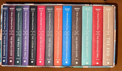 series of unfortunate events box set