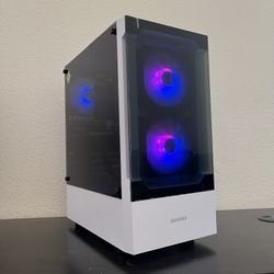 FAST Custom Ryzen Gaming PC Computer (Ryzen 5 2400, 16GB RAM, RX 580 8GB, 500GB SSD)