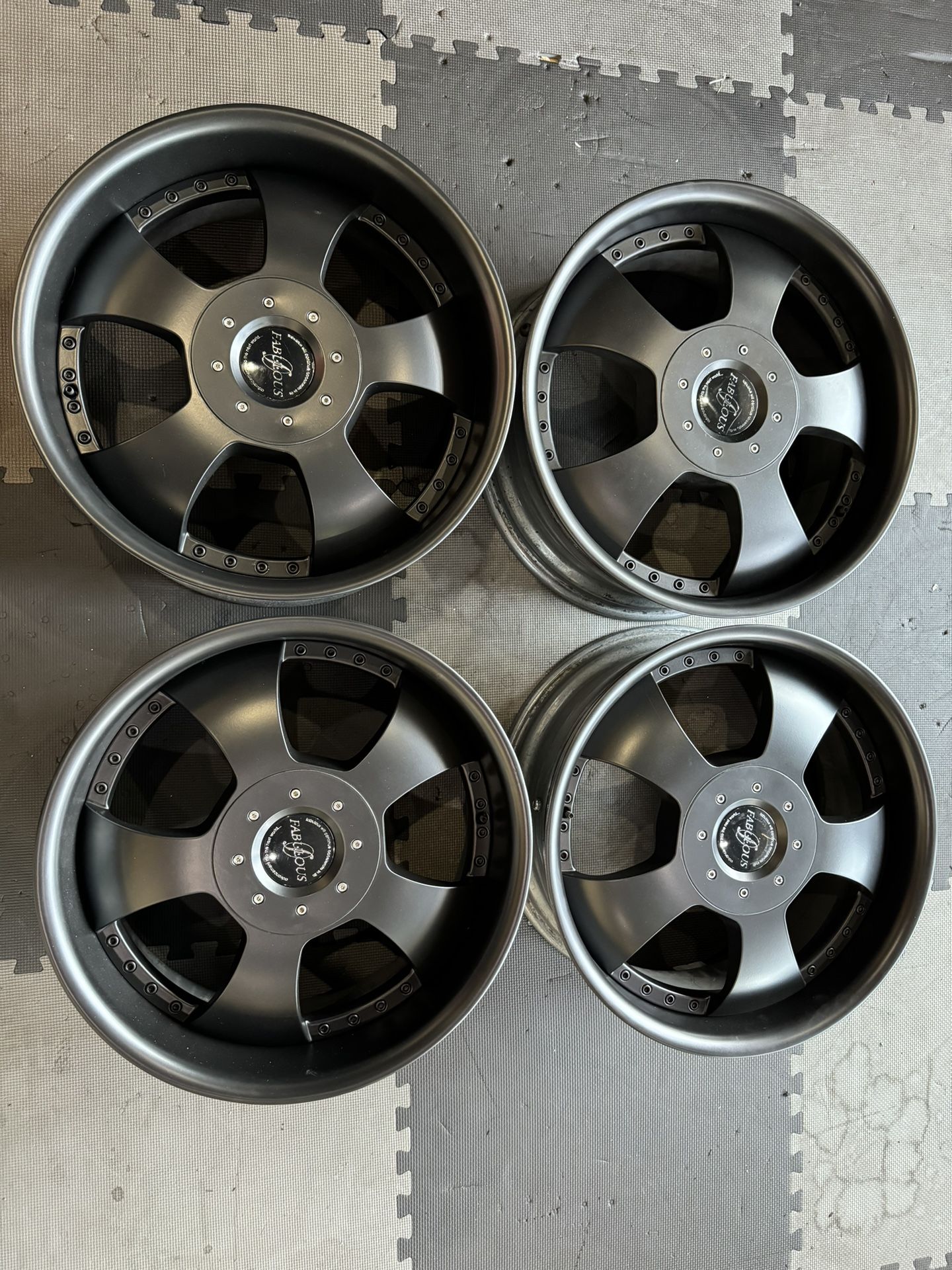 19” Fabulous Profound Wheels Rims JDM Rare 6 Lugs 4 Runner