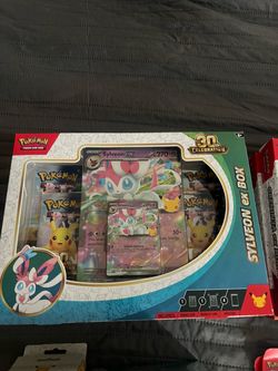 Pokemon 30th celebration Sylveon ex box