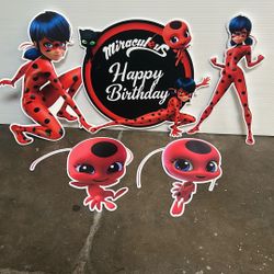 Ladybug’s Coroplastic Props