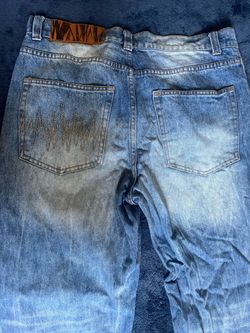 Blue denim hundreds jeans
