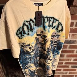Cream Godspeed tee