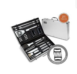 New! 21 Pieces BBQ set