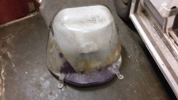 Chevy or GMC van doghouse, engine cover, inside hood