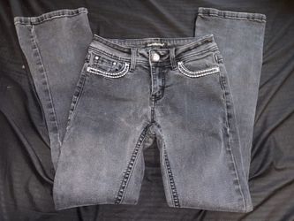 Y2K black jeans