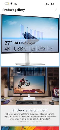 Dell 27-Inch 4K USB-C IPS Monitor