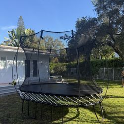 Spring Free Trampoline