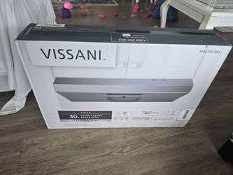 Vissani 30 inch under cabinet hood range