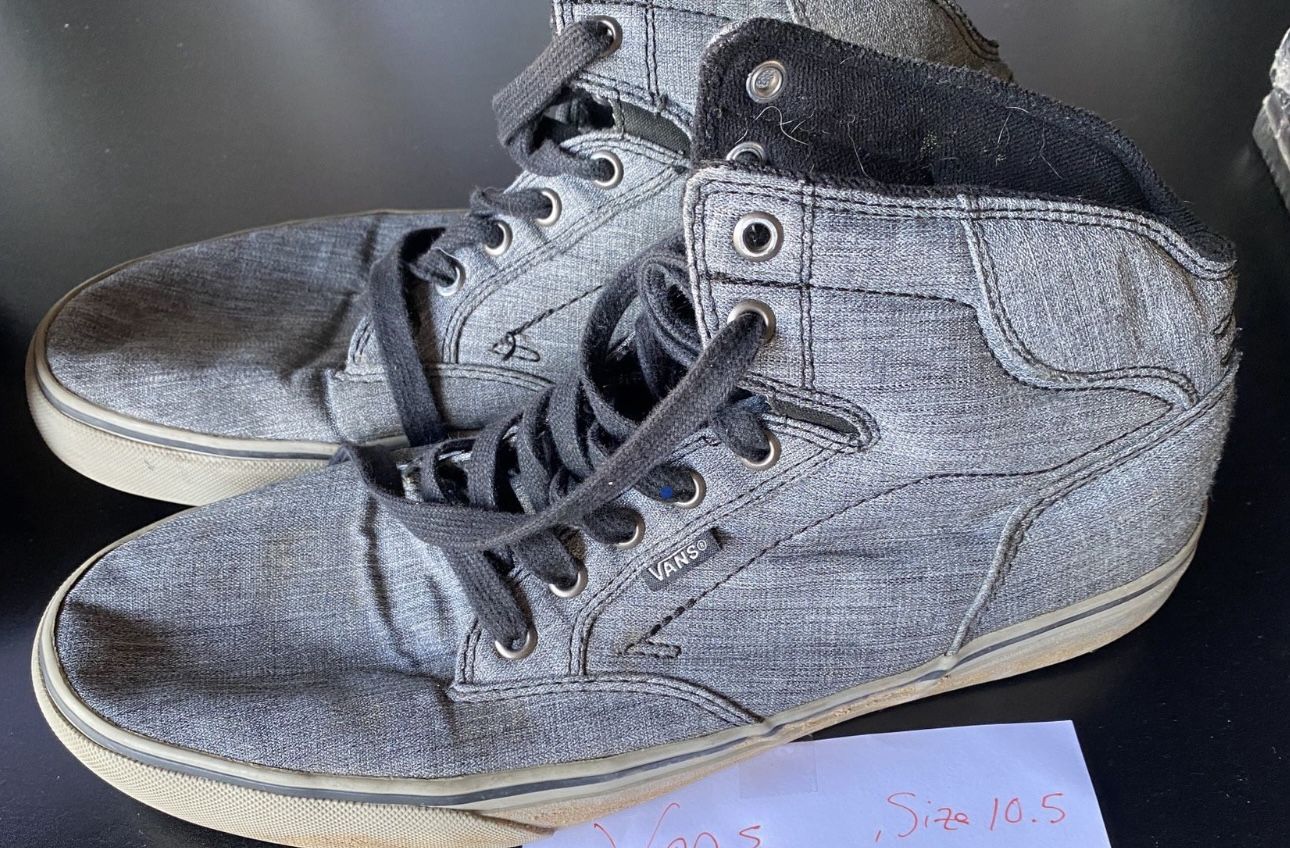 Vans and Guess Tennis Shoes and Crocs