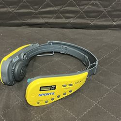 Walkman SRF-M50 FM Stereo Headphones 5 Presets VTG. 