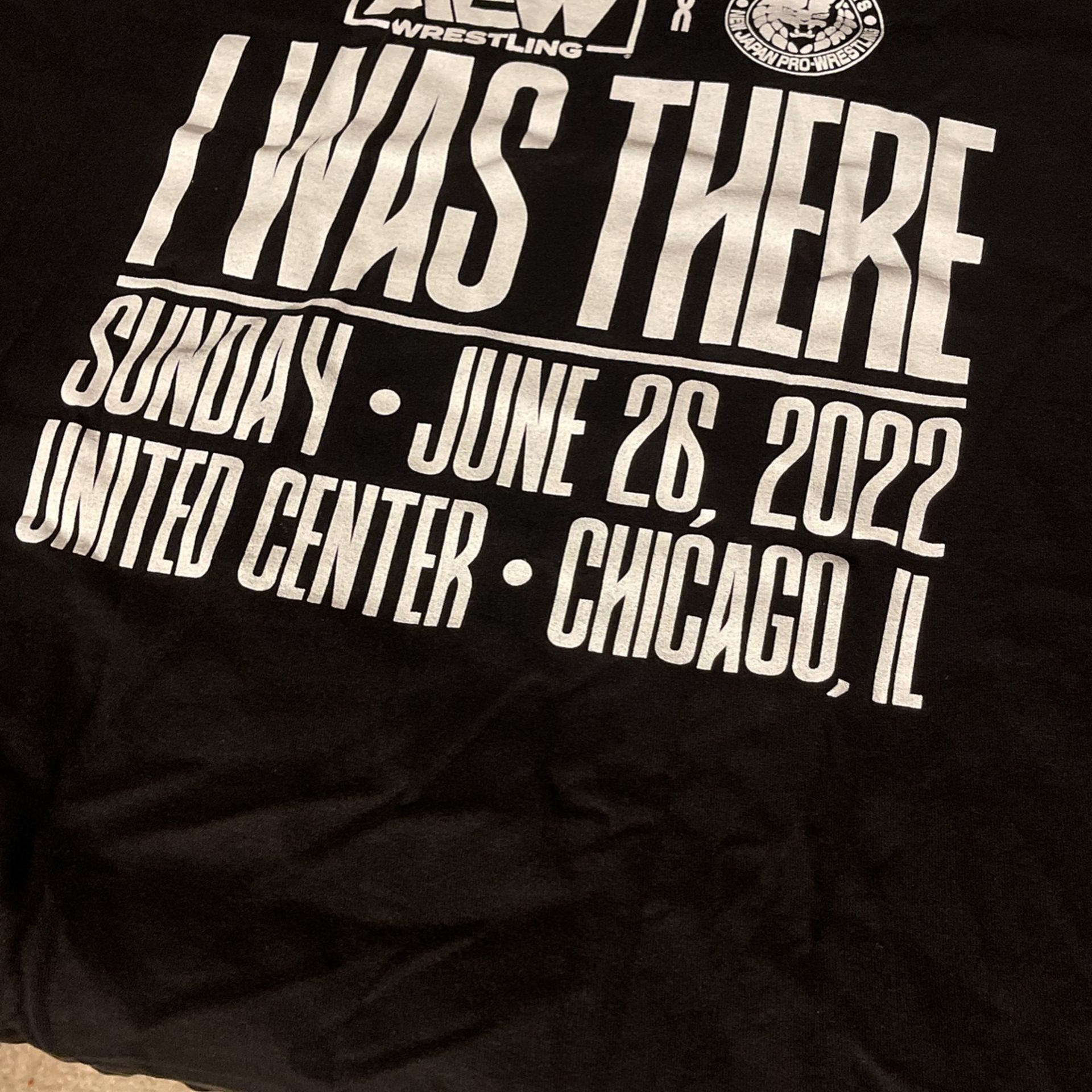 AEW NJPW FORBIDDEN DOOR TSHIRT