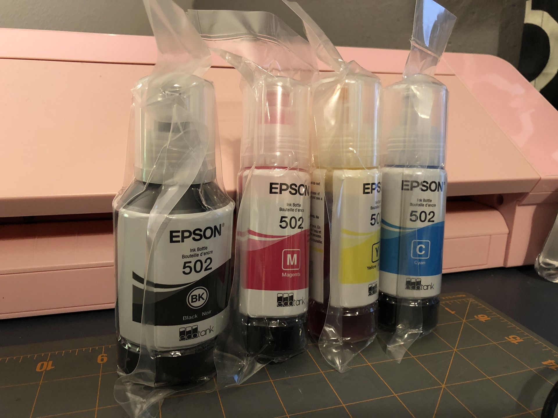 Unopened Ink for Epson eco tank 15000 printer